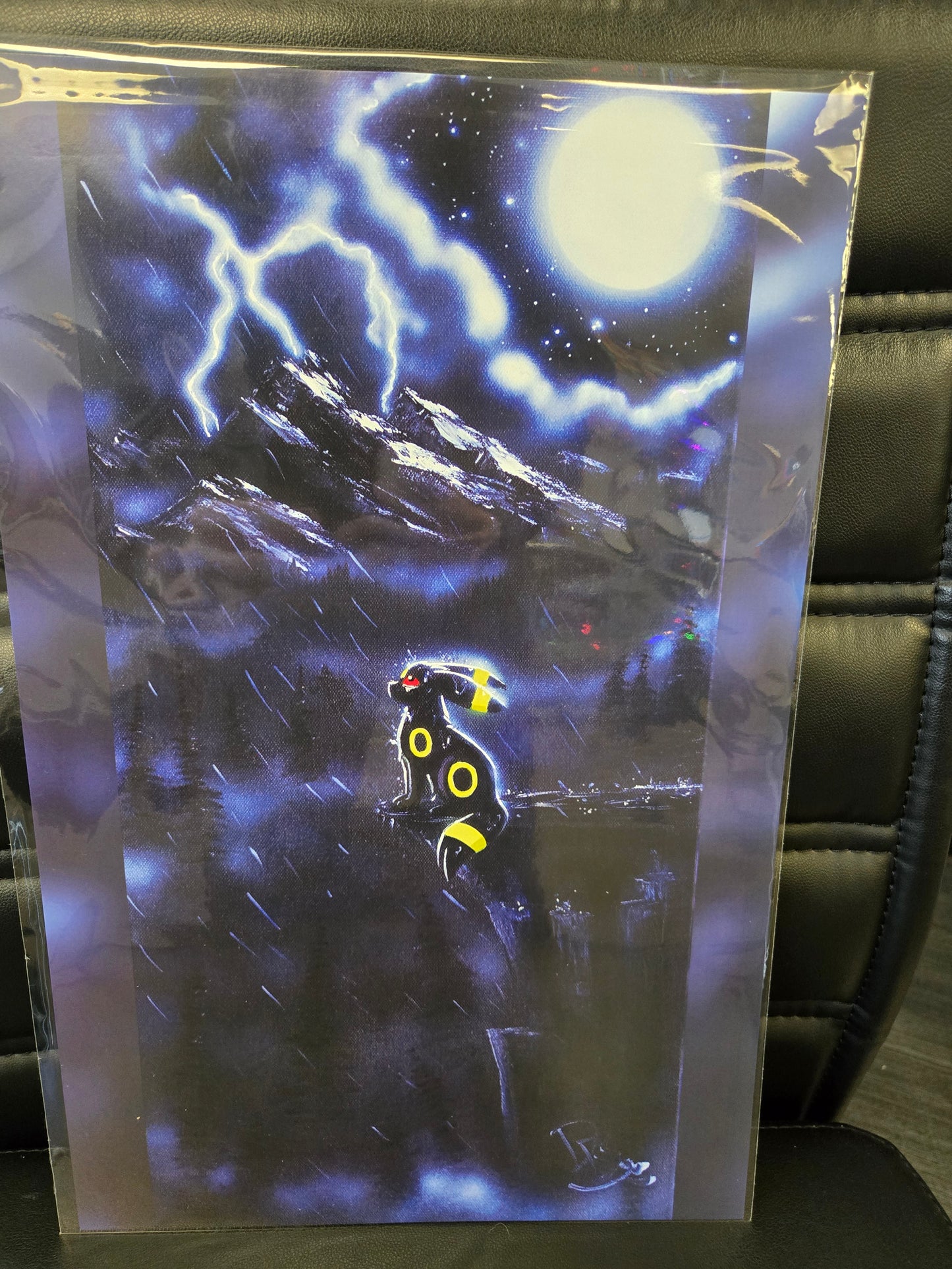 Emo Series (Umbreon)- Derrick Smith Local Artist