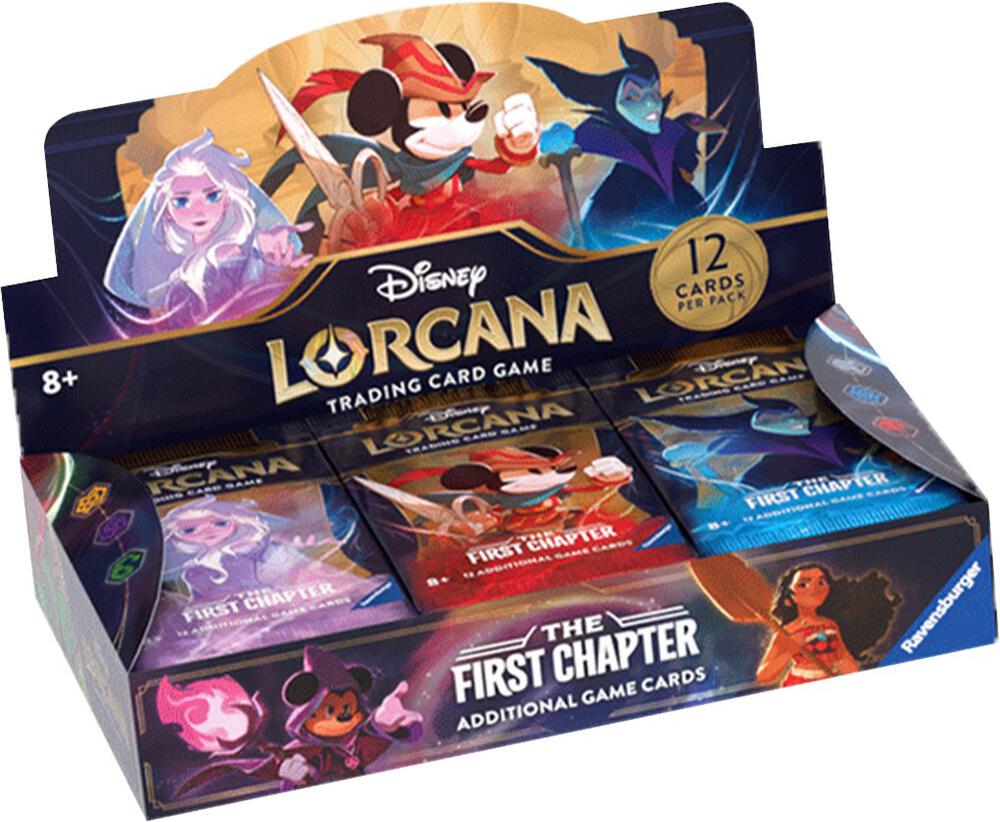 Disney Lorcana: The First Chapter Booster Box - The First Chapter (CM1 Code) (1) (First Print!)
