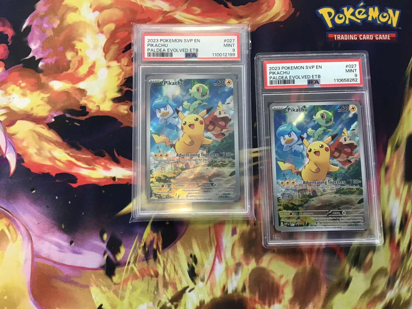 PSA 9 Pikachu promo 27