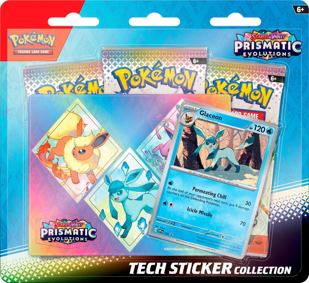 Prismatic Evolutions Tech Sticker Collection - SV: Prismatic Evolutions (PRE)