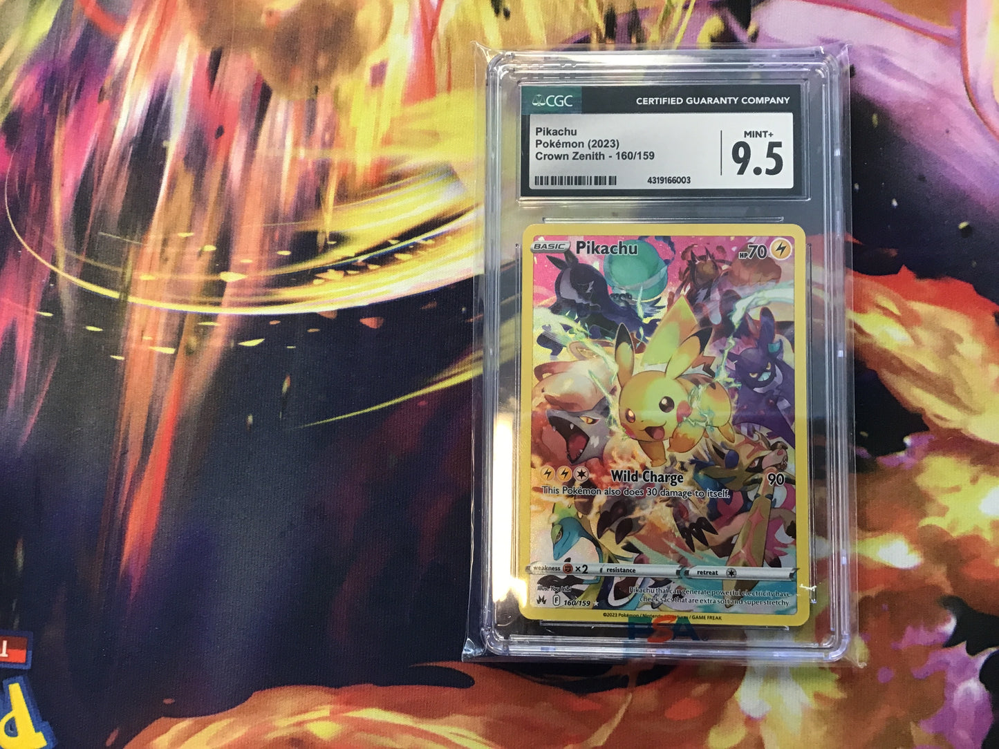CGC 9.5 Pikachu