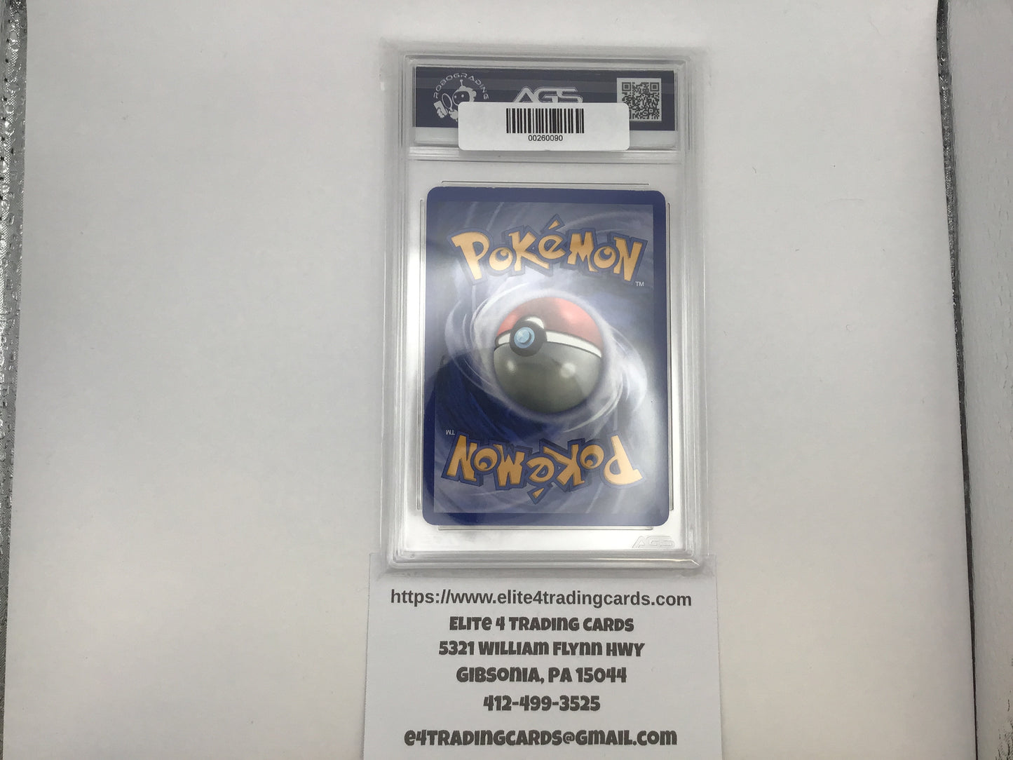 Charizard #4 Pokemon Base Set (AGS 8)