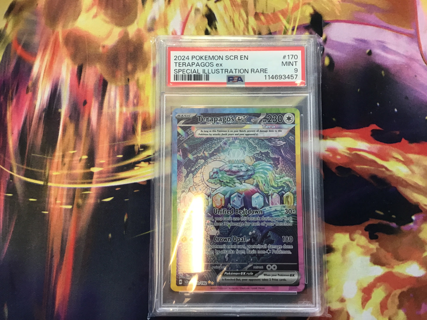 PSA 9 Terapagos ex