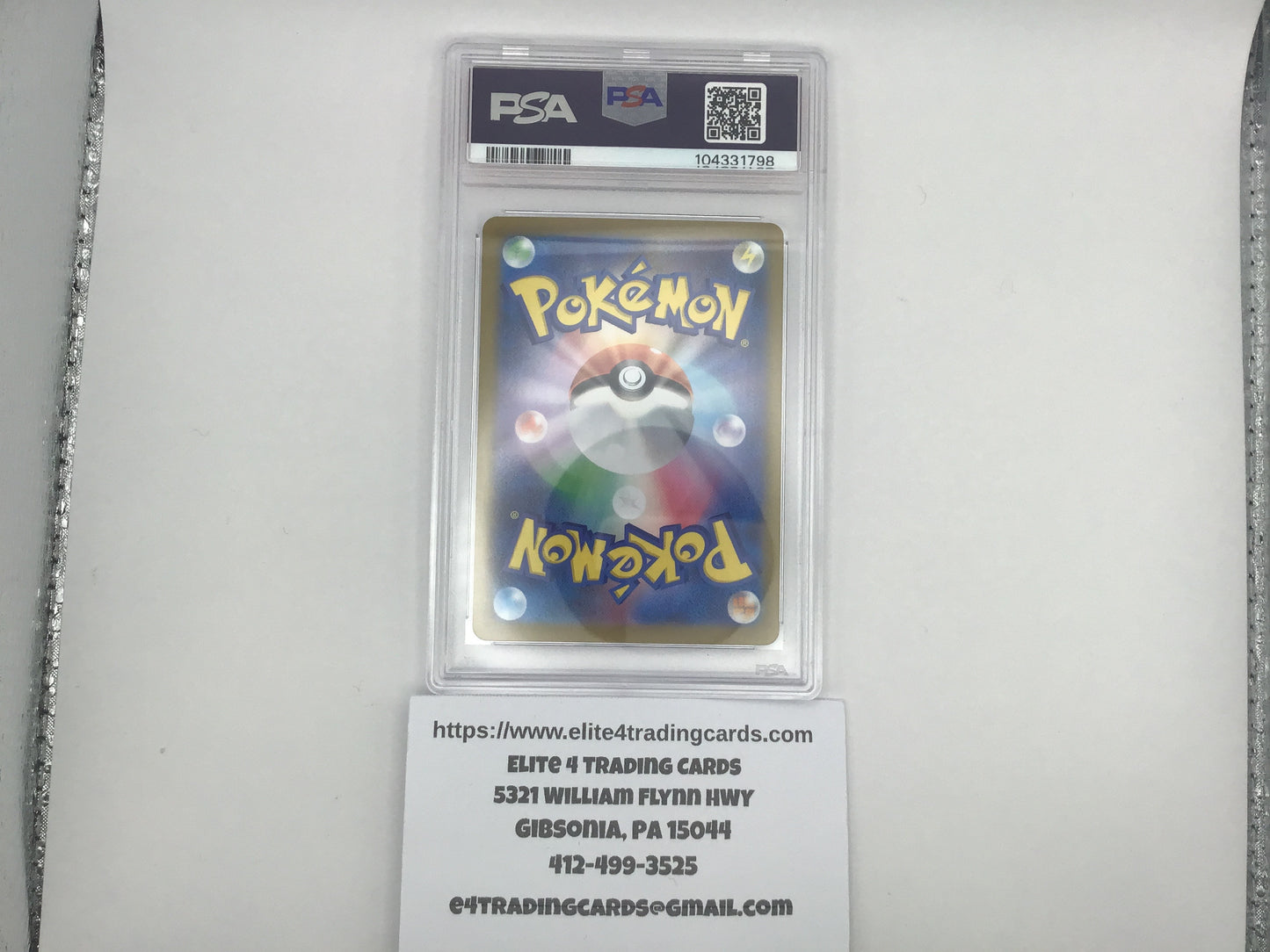 Roaring Moon Ex #218 Pokemon Japanese Terastal Festival (PSA 10)