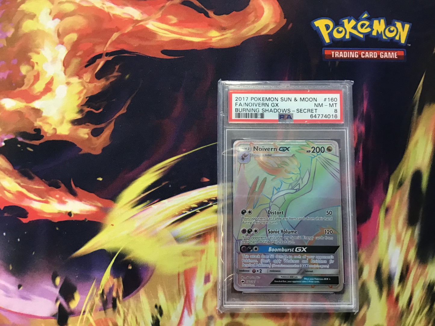 PSA 8 Noivern GX (secret)