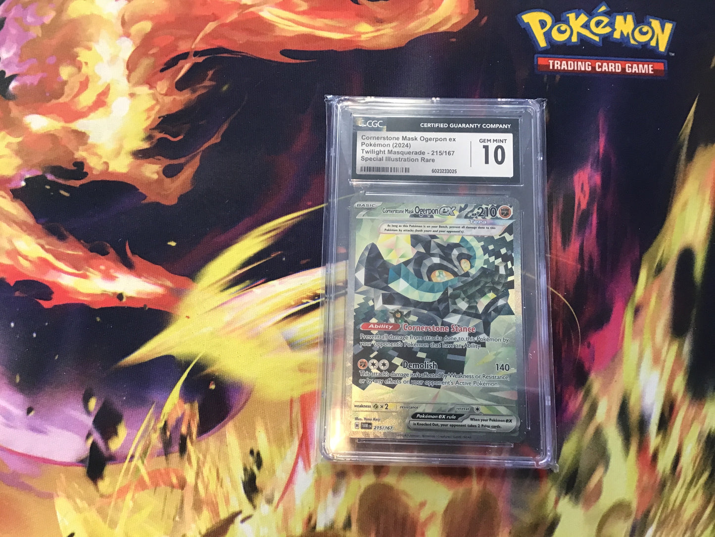 CGC 10 Cornerstone Mask Ogerpon ex