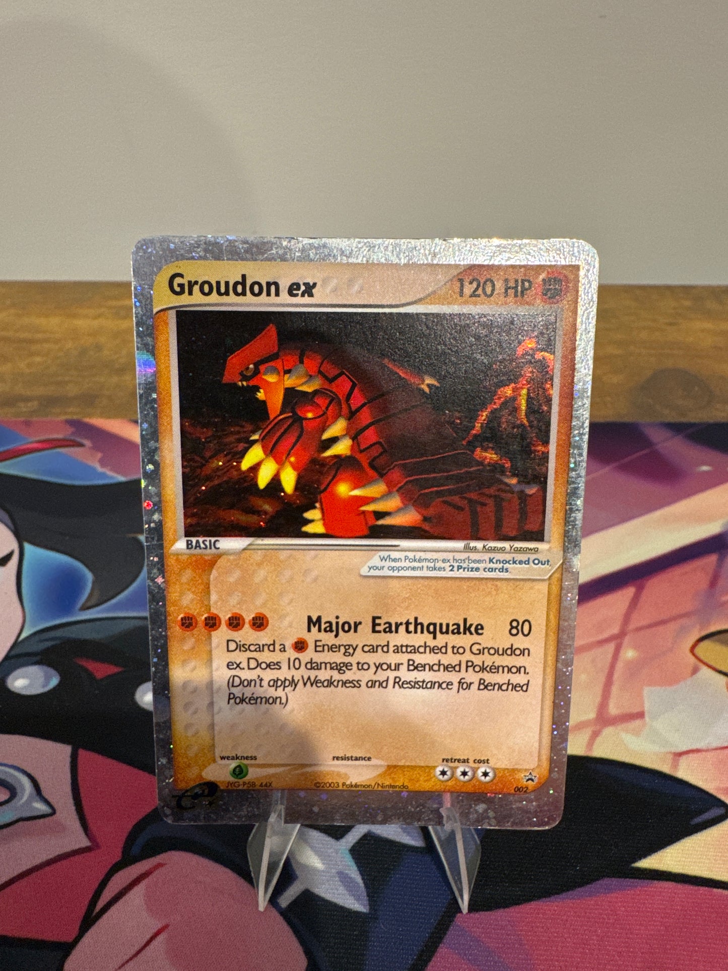 Groudon ex - 002 (Nintendo Power Magazine) - Nintendo Promos (PR)