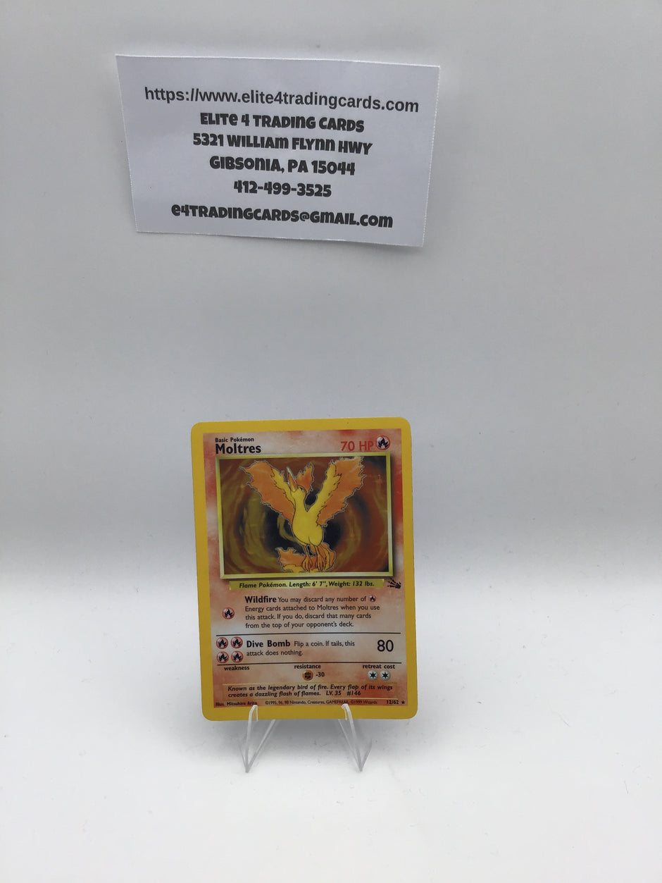 Moltres (12) - Fossil (FO) - (LP)