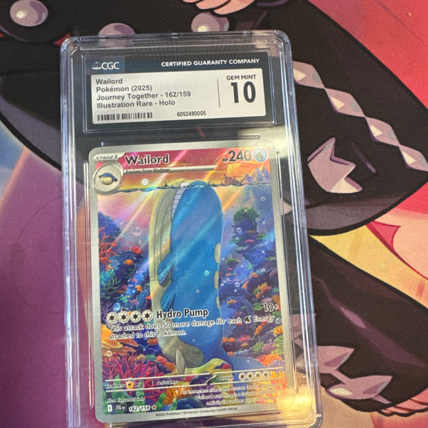 Wailord #162 CGC 10