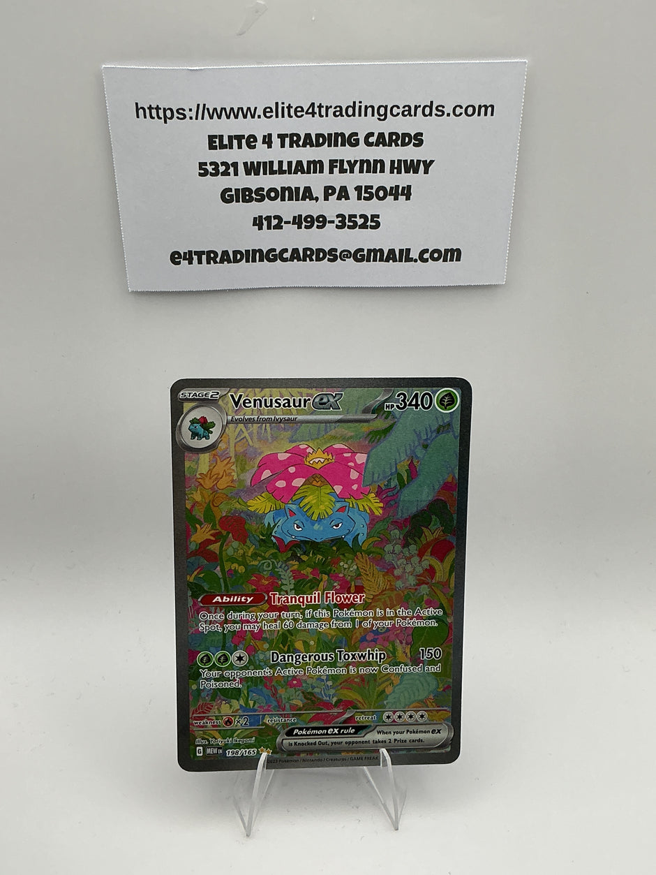 Venusaur ex - 198/165 - SV: Scarlet & Violet 151 (MEW)