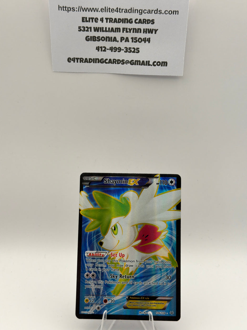 Shaymin EX (106 Full Art) - XY - Roaring Skies (ROS) - MP