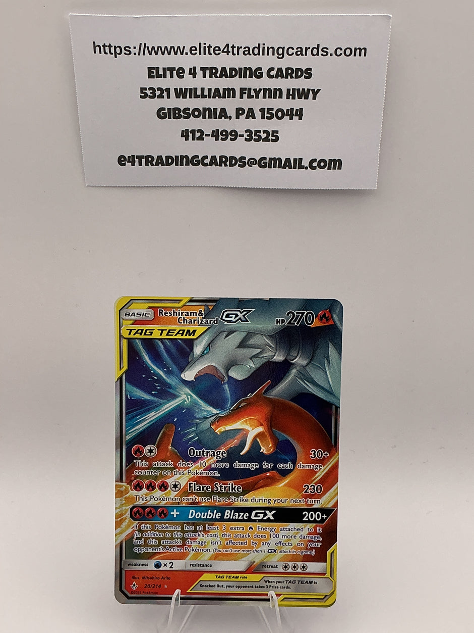 Reshiram & Charizard GX - SM - Unbroken Bonds (SM10)