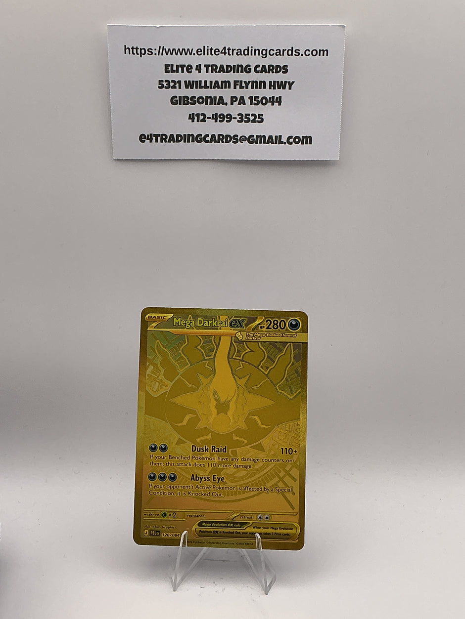 Mega Darkrai ex - 120/084 - ME05: Pitch Black (PBL)