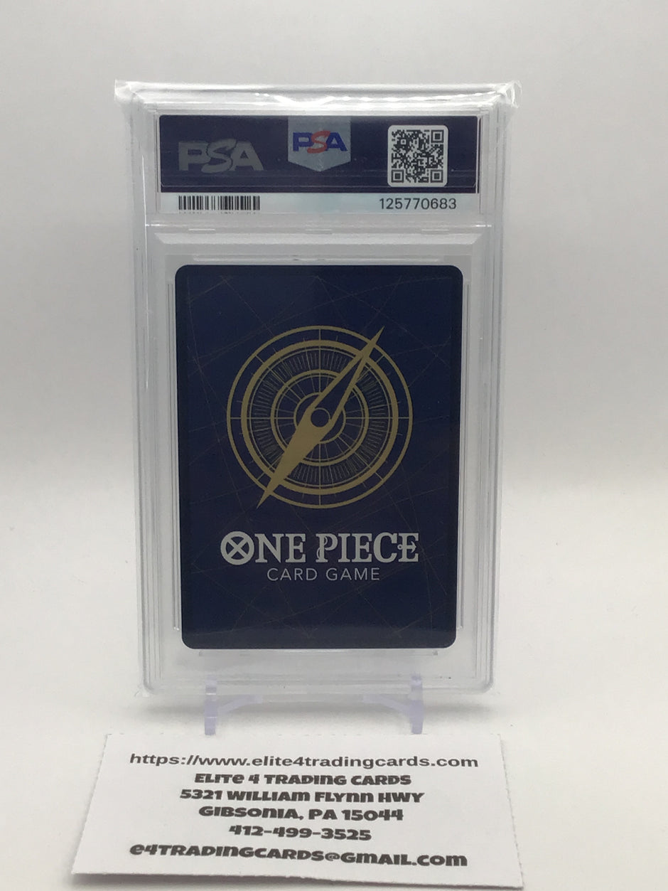 Marshall.D.Teach [2nd Anniversary] OP09-093 One Piece Emperors in the New World(PSA 10)
