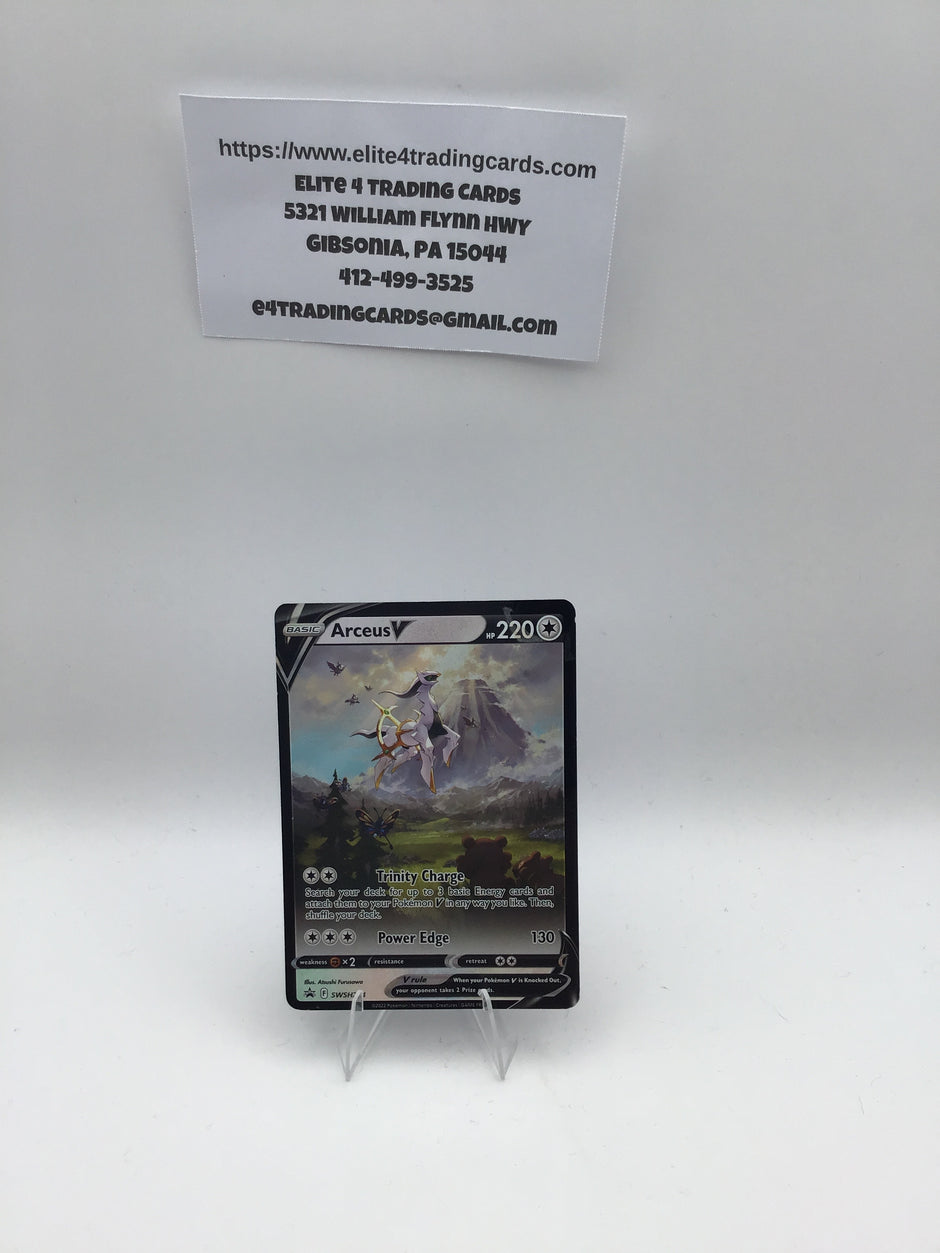 Arceus V - SWSH204 - SWSH: Sword & Shield Promo Cards (SWSD) - MP