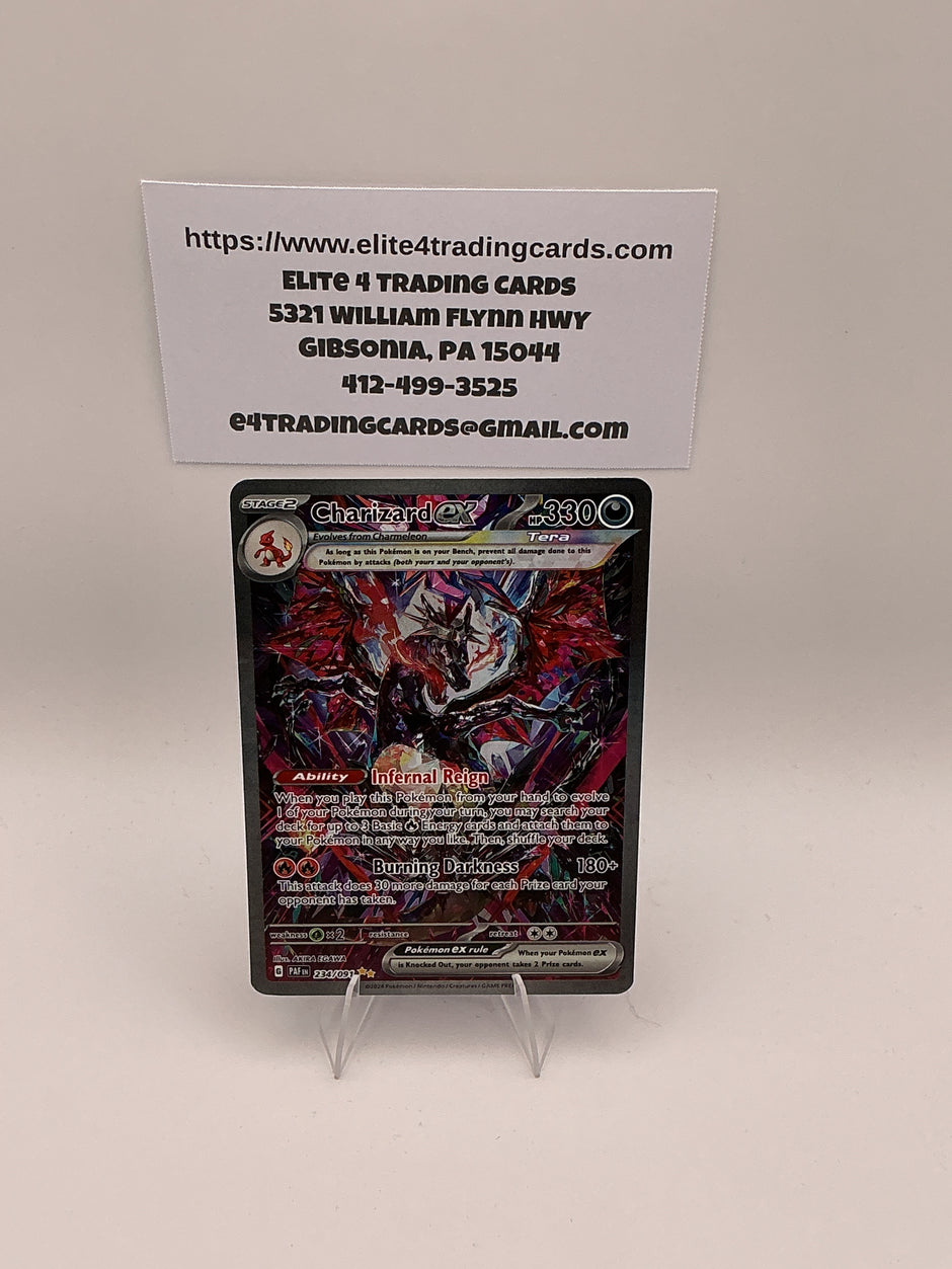 Charizard ex - 234/091 - SV: Paldean Fates (PAF) LP