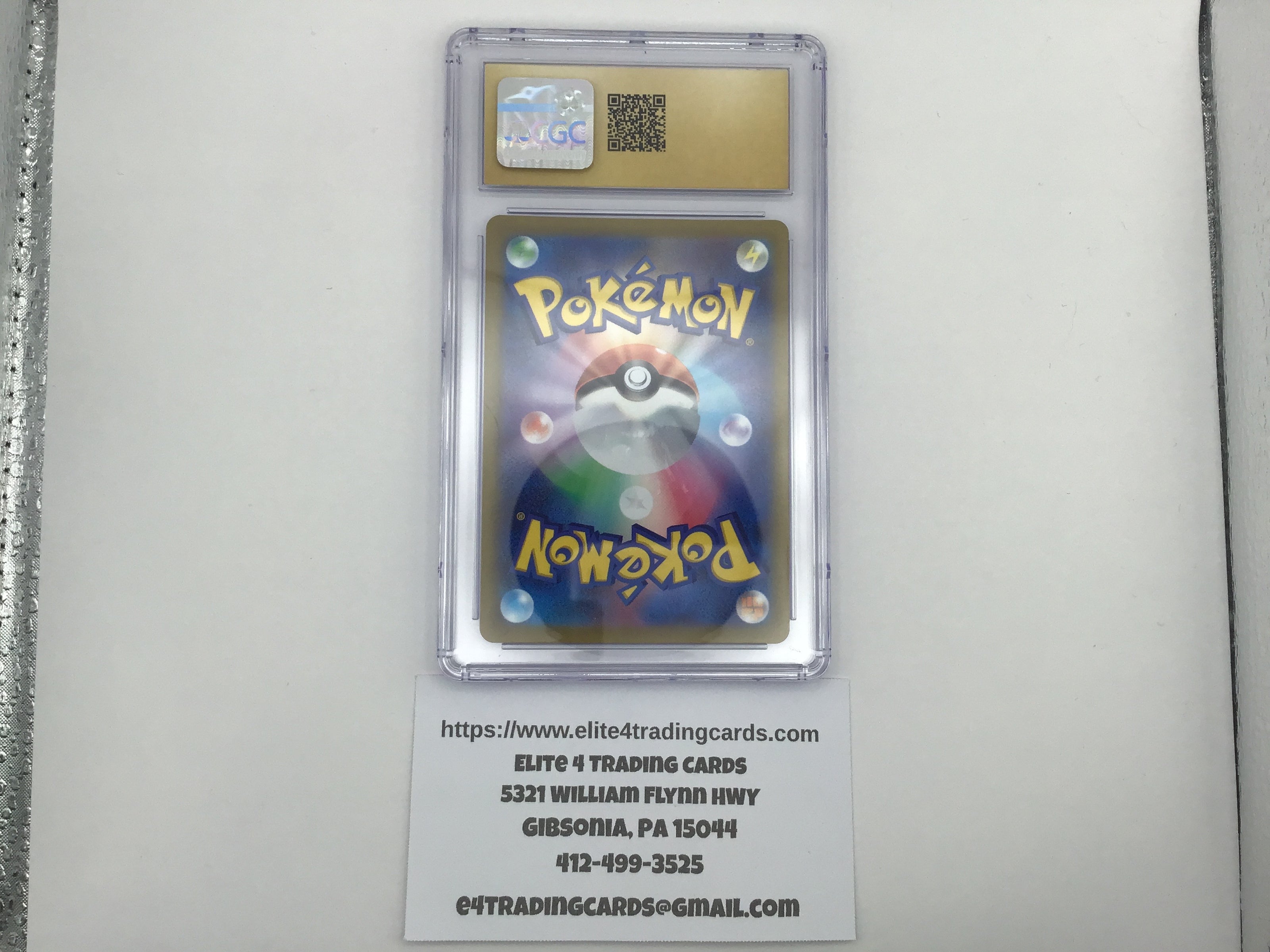 Raichu #74 Pokemon Japanese Clay Burst (CGC PRISTINE 10)