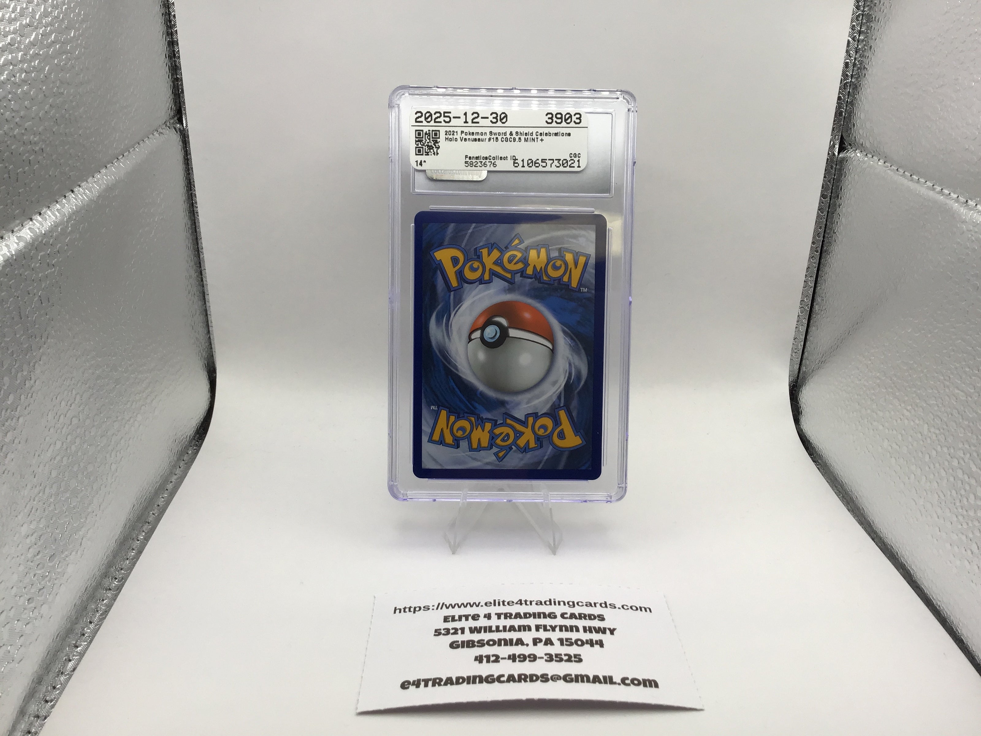 Venusaur #15 Pokemon Celebrations (CGC 9.5)