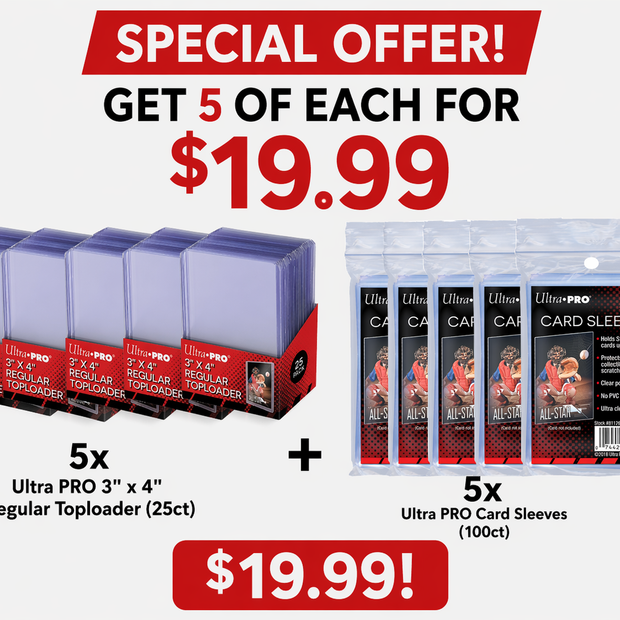 Top loader + Soft Sleeve Deal