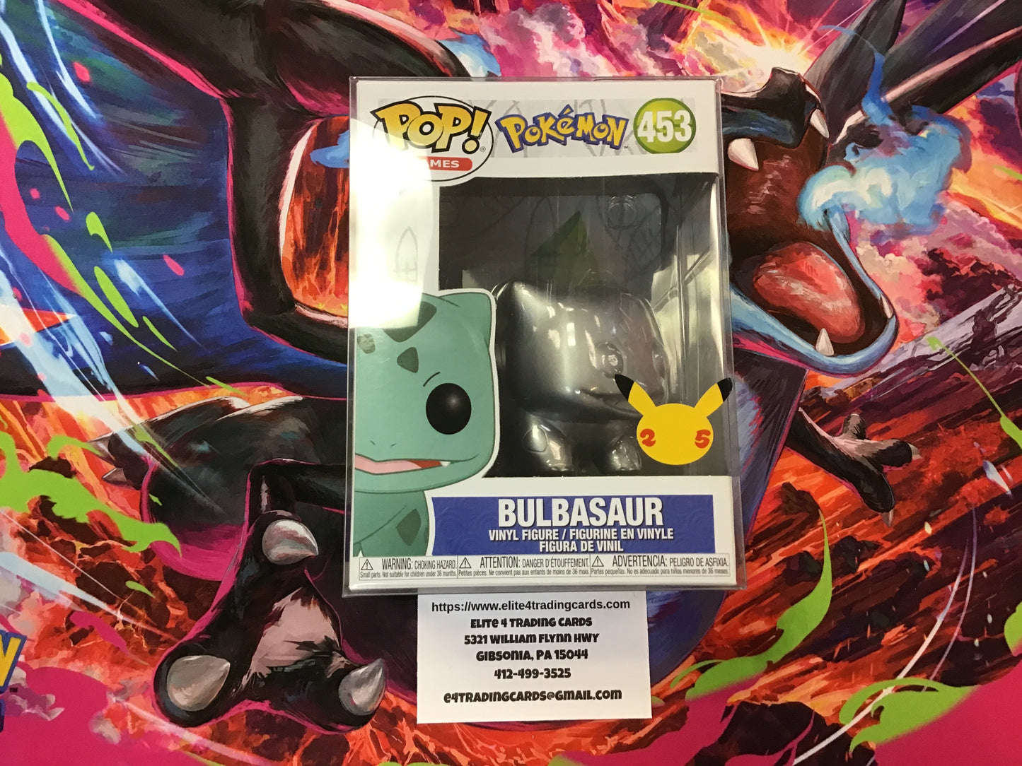 Bulbasaur [Metallic] #453 Funko POP