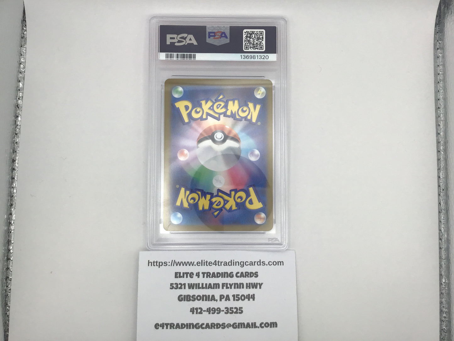 Gouging Fire ex #93 Pokemon Japanese Wild Force (PSA 10)