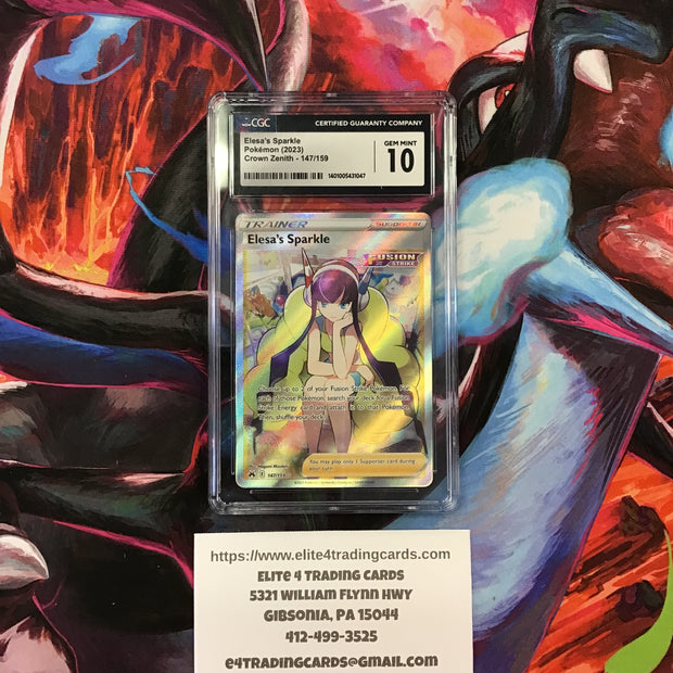 Elesa's Sparkle #147 Pokemon Crown Zenith