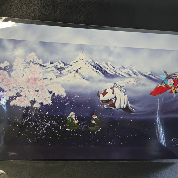 MTG Aang Flying Print- Derrick Smith Locl Artist