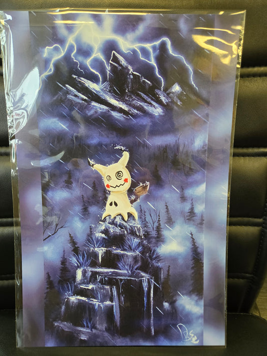 Emo Series (Mimikyu) - Derrick Smith Local Artist