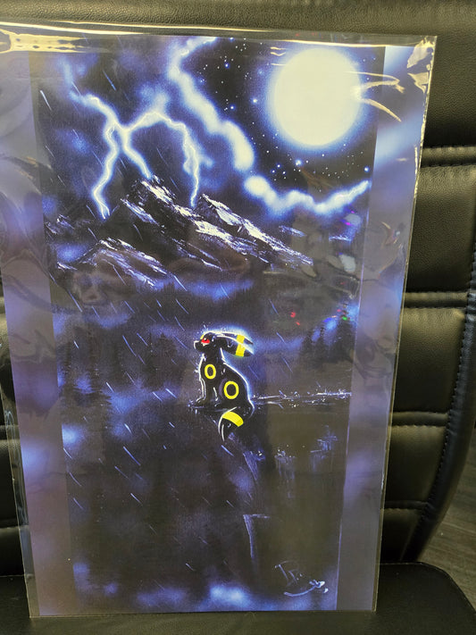 Emo Series (Umbreon)- Derrick Smith Local Artist
