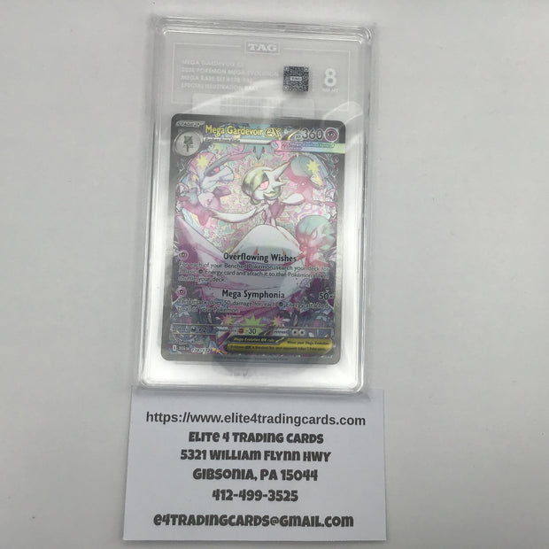 Mega Gardevoir ex #178 Pokemon Mega Evolution (TAG 8)