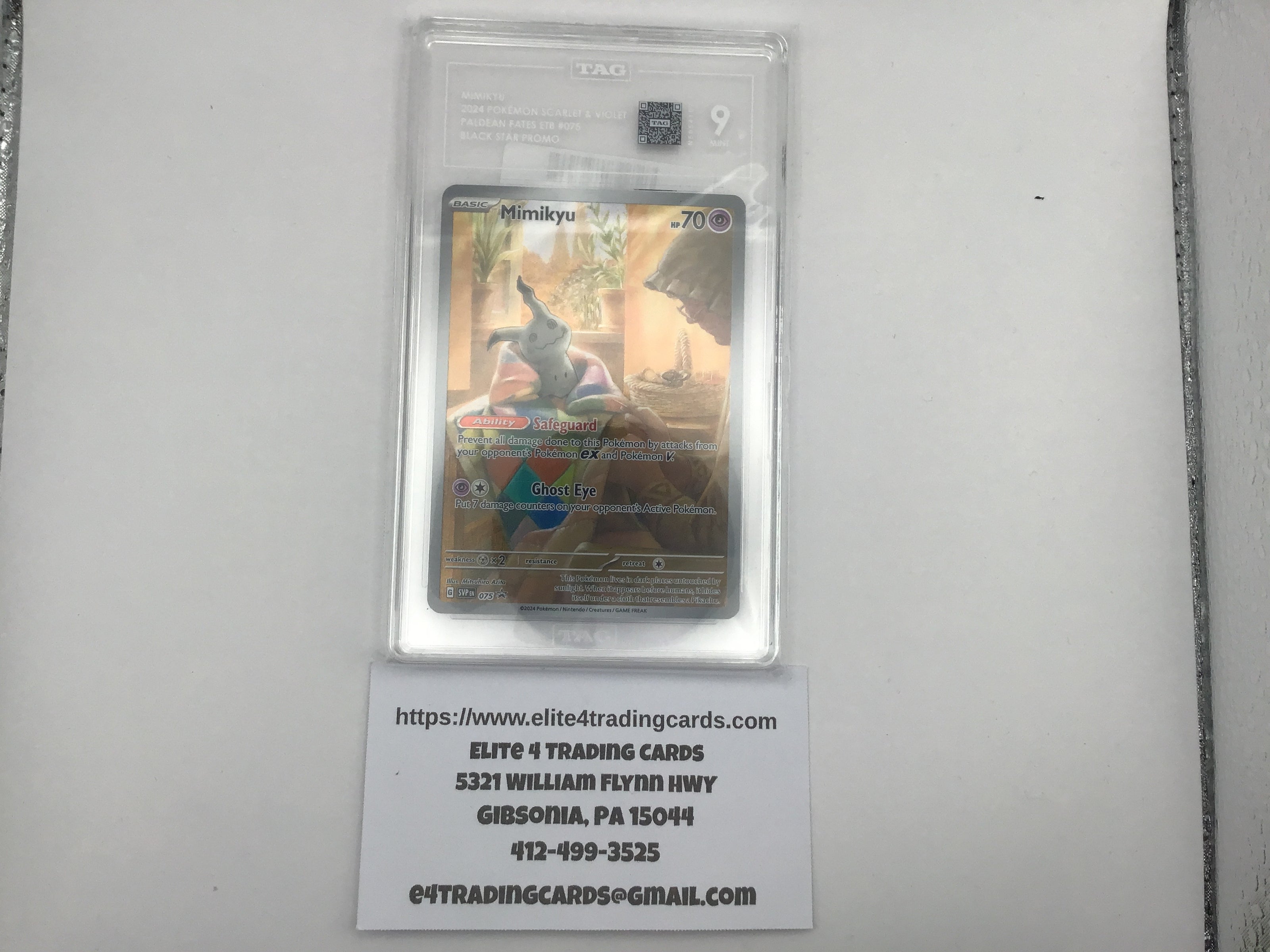 Mimikyu #75 Pokemon Promo (TAG 9)