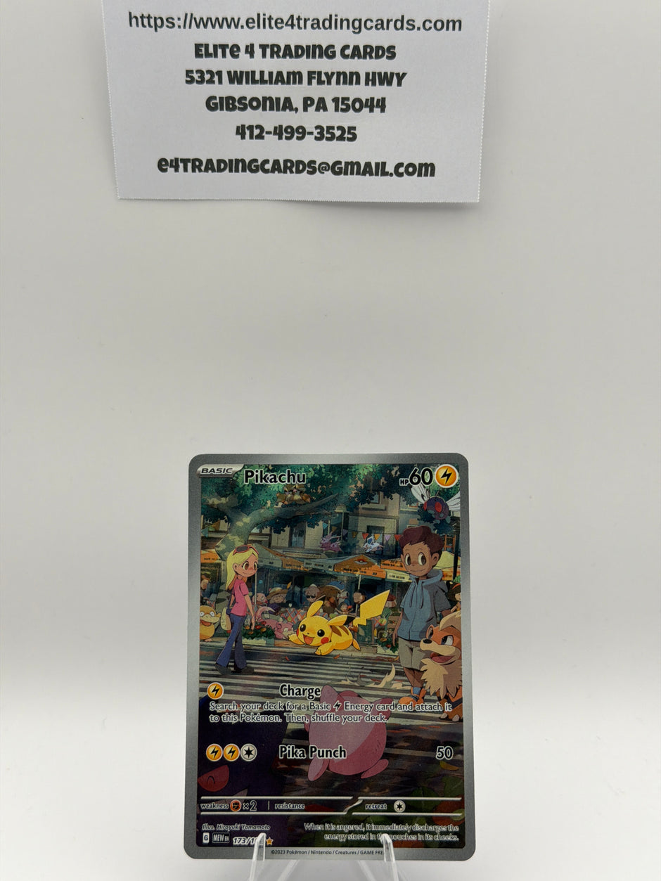 Pikachu - 173/165 - SV: Scarlet & Violet 151 (MEW)