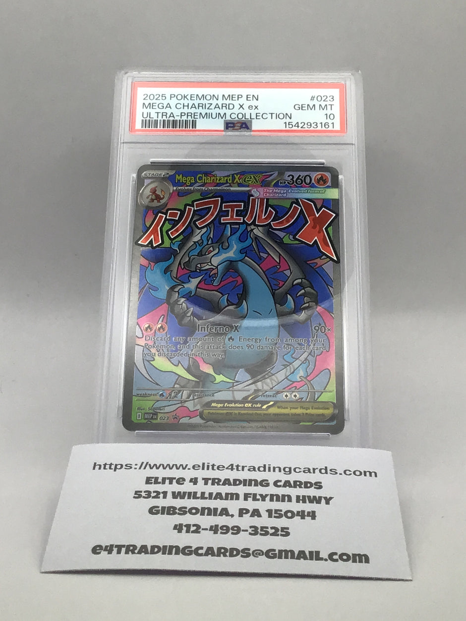 Mega Charizard X EX #23 Pokemon Promo (PSA 10)