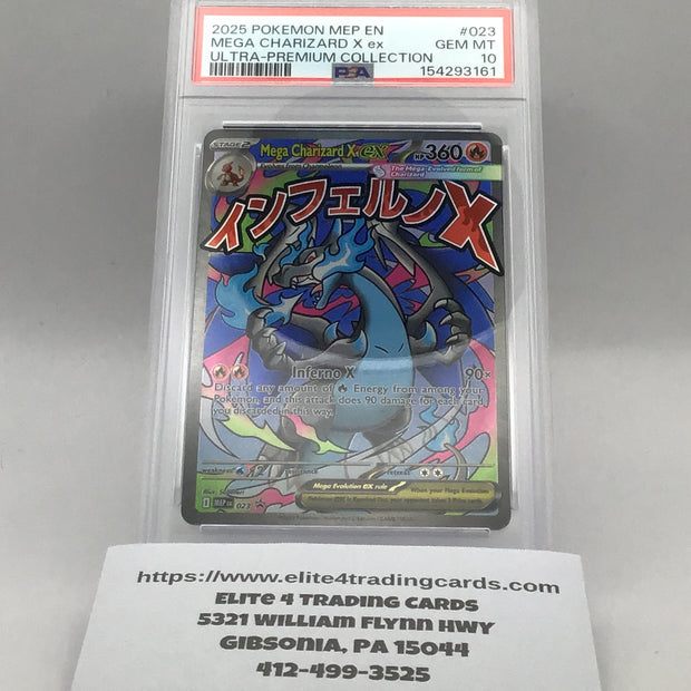 Mega Charizard X EX #23 Pokemon Promo (PSA 10)