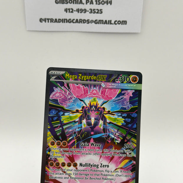 Mega Zygarde ex - 120/088 - ME03: Perfect Order (POR) - NM