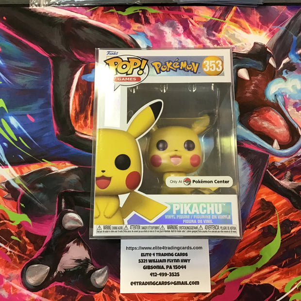 Pikachu #353 [Pearlescent] Pokemon Center Funko Pop!