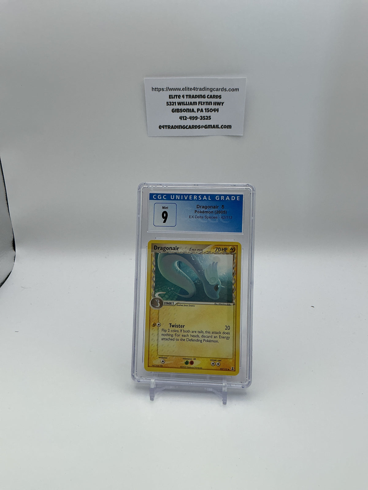 Dragonair #42 Pokemon Delta Species (CGC 9)