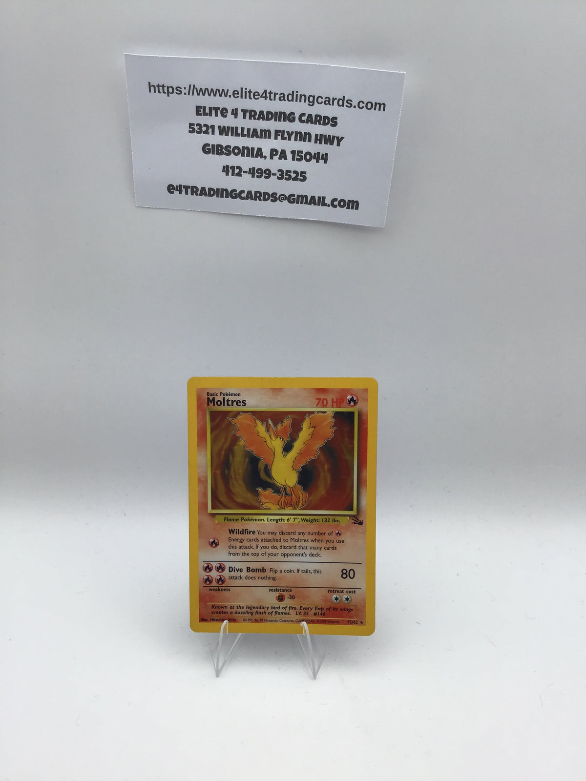 Moltres (12) - Fossil (FO) - MP