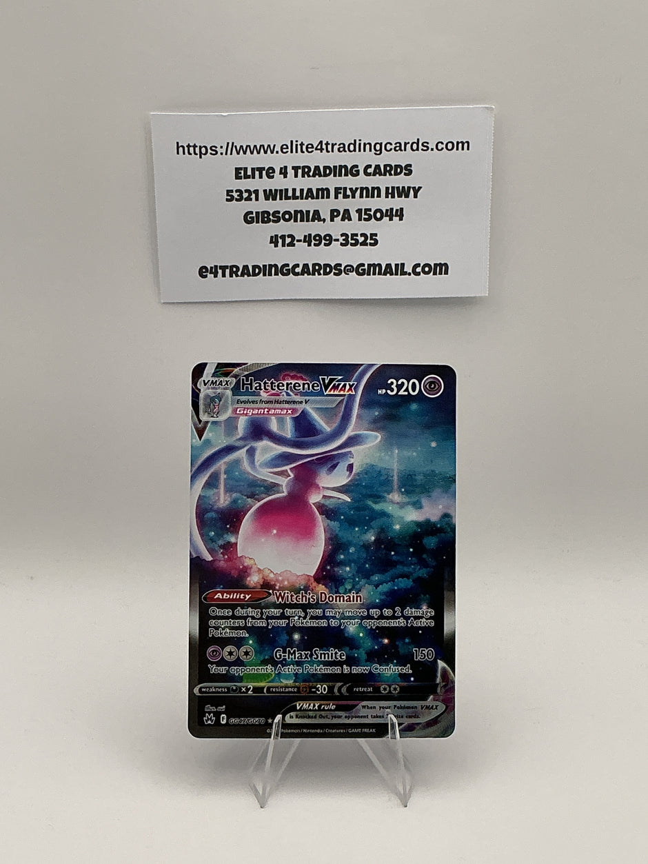Hatterene VMAX - SWSH: Crown Zenith: Galarian Gallery (CRZ:GG)