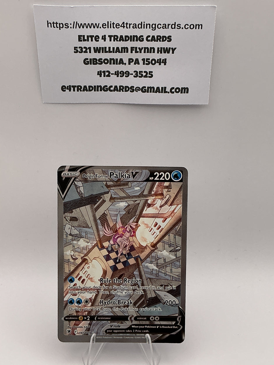 Origin Forme Palkia V (Alternate Full Art) - SWSH10: Astral Radiance (SWSH10)