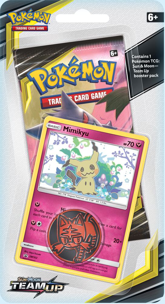 Team Up Single Pack Blister [Mimikyu] - SM - Team Up (SM9)