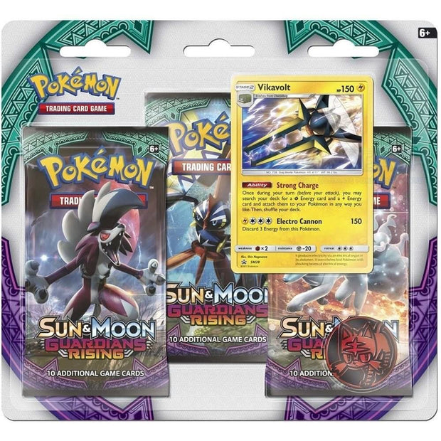Guardians Rising 3 Pack Blister [Vikavolt] - SM - Guardians Rising (SM02)