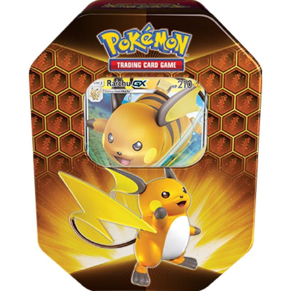 Hidden Fates Tin [Raichu GX] - Hidden Fates (HIF) Hidden Fates
