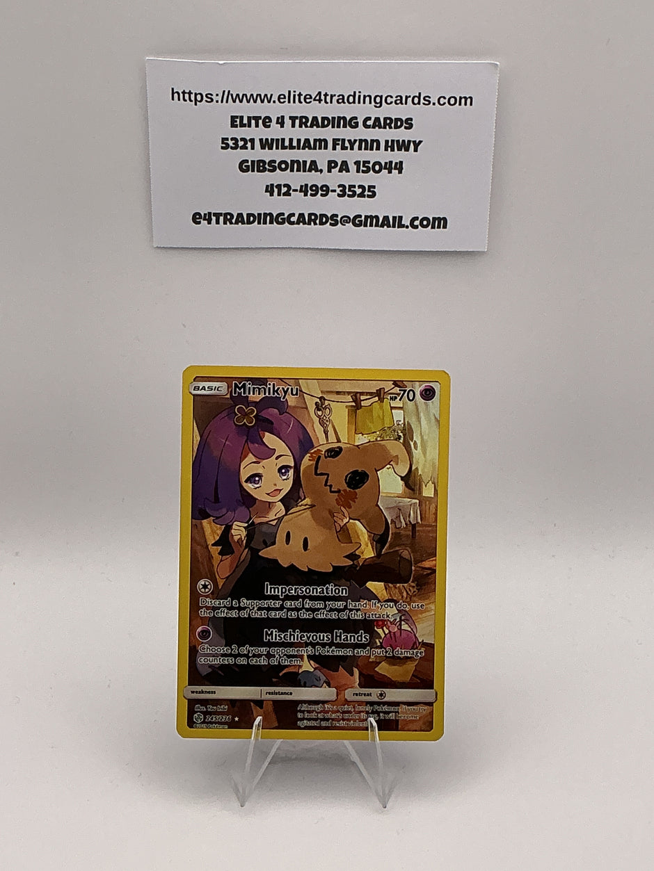 Mimikyu (Secret) - 245/236 - Cosmic Eclipse (SM12)