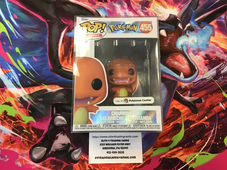 Charmander #455 [Pearlescent] Pokemon Center Funko Pop!