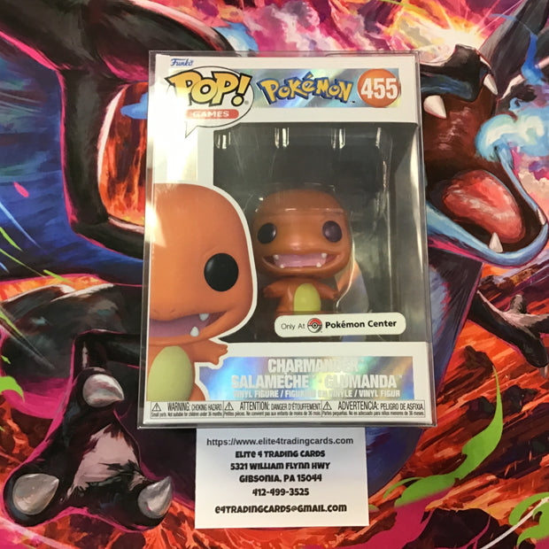 Charmander #455 [Pearlescent] Pokemon Center Funko Pop!