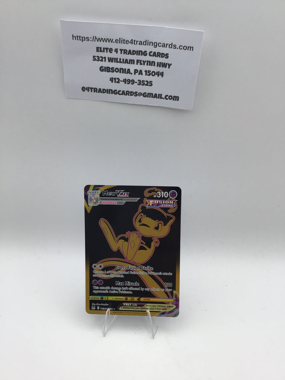 Mew VMAX (Secret) - SWSH11: Lost Origin Trainer Gallery (SWSH11: TG) - NM