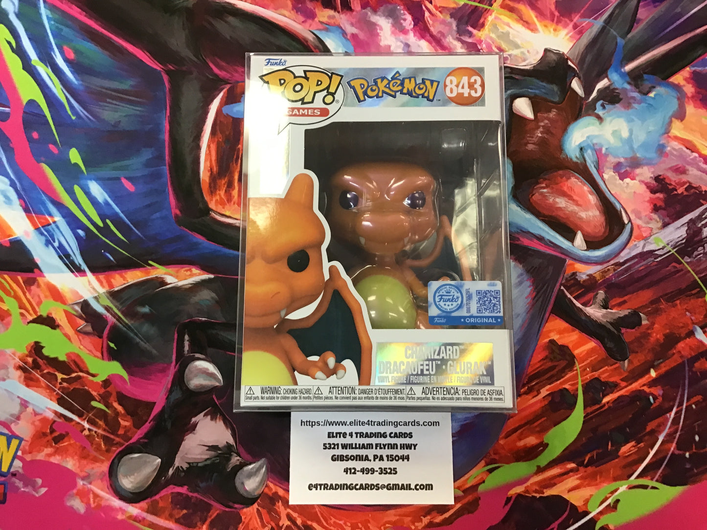 Charizard [Pearlescent] #843 Funko Pop!