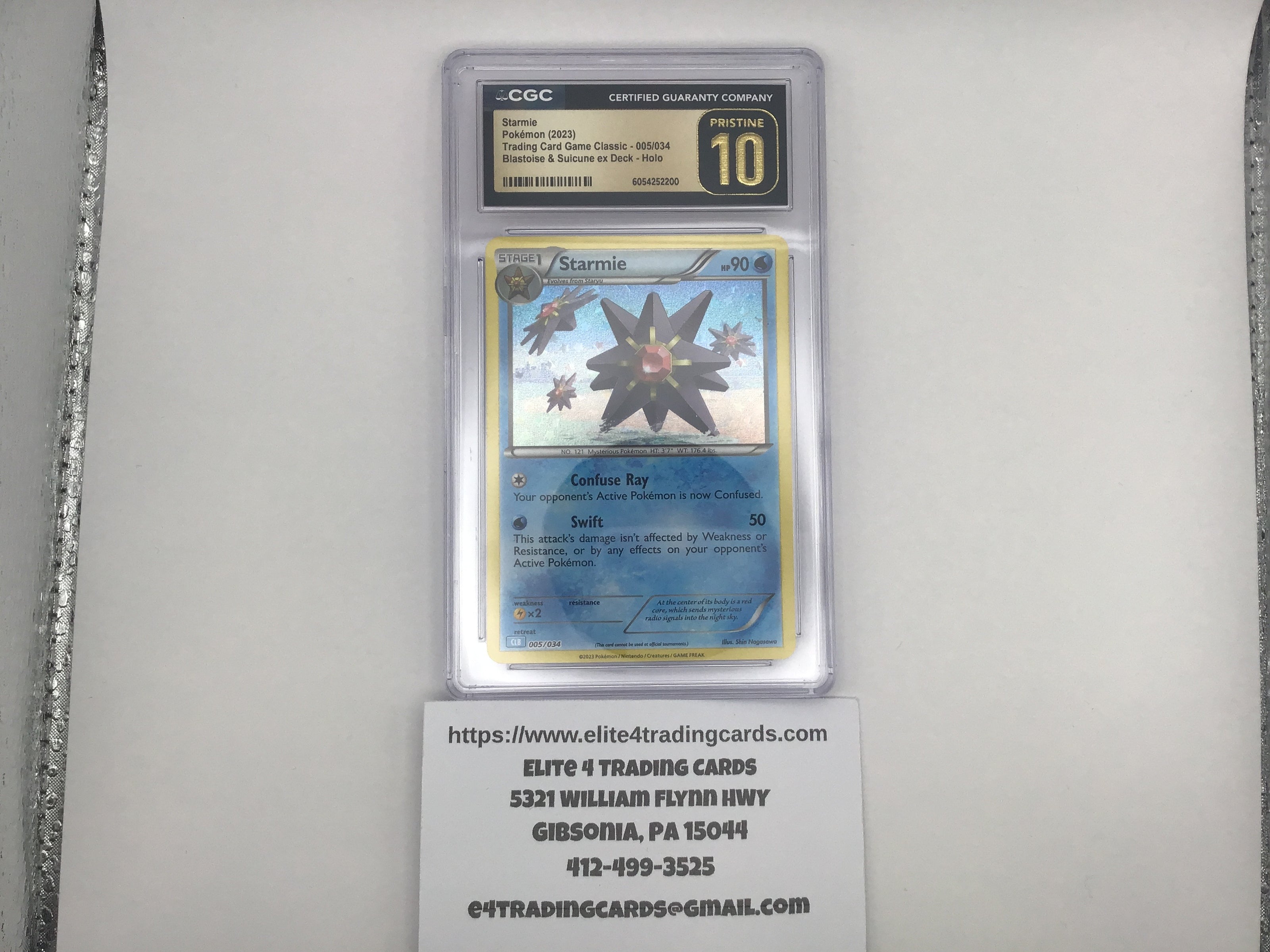 Starmie #5 Pokemon TCG Classic: Blastoise Deck