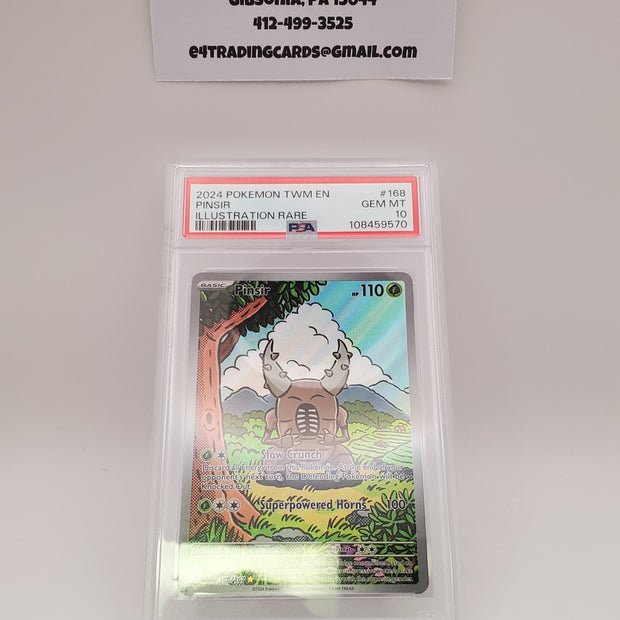 Pinsir #168 Twilight Masquerade (PSA 10)